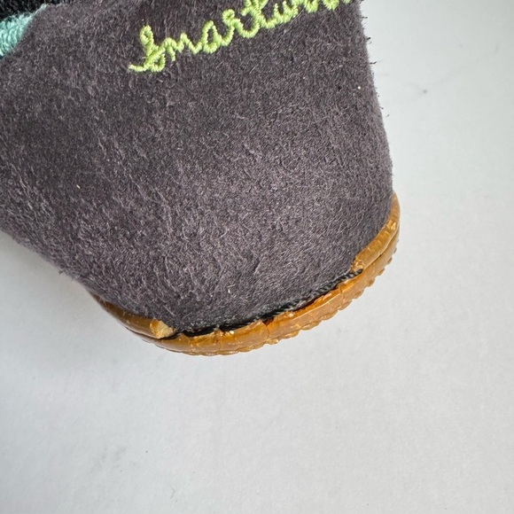 SmartWool Slippers Boot Over Easy Fritter Free Wool Colorful Stripe Womens 9 - Picture 8 of 15
